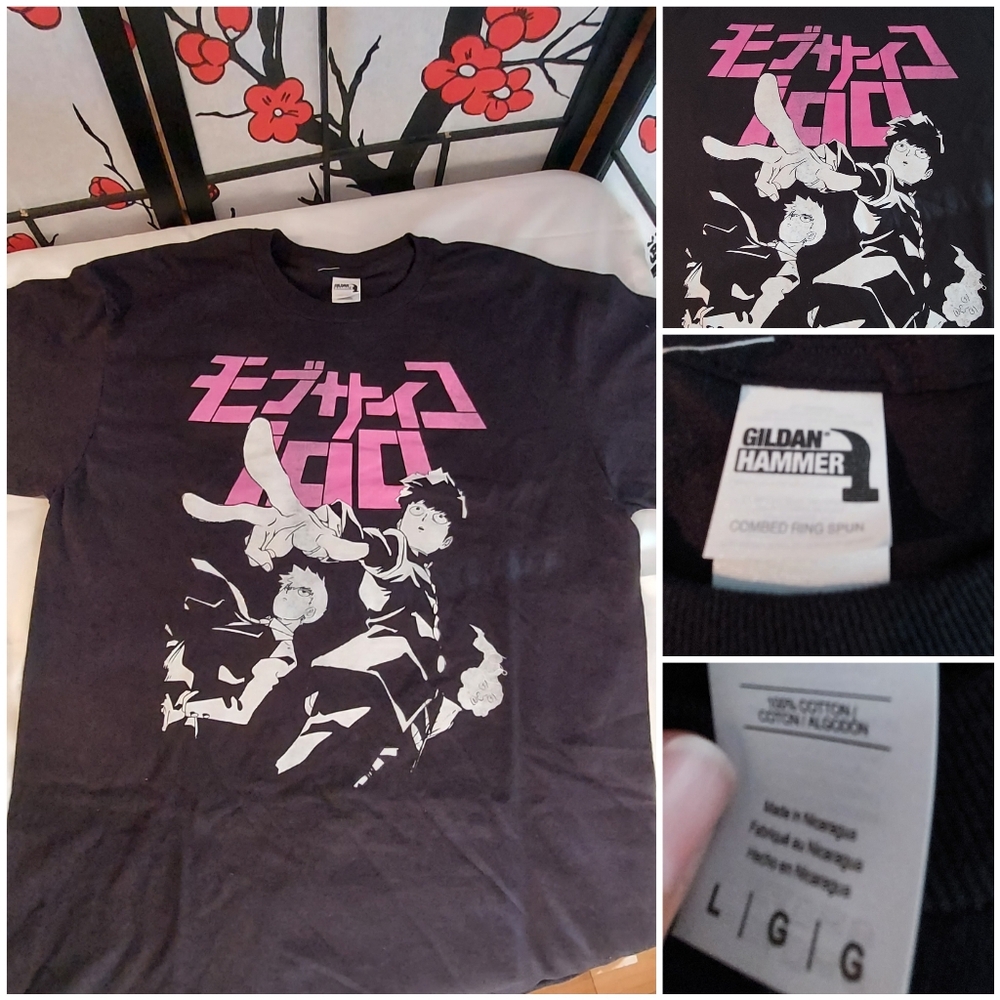 Gildan Hammer Mob Psycho 100 Black T-Shirt